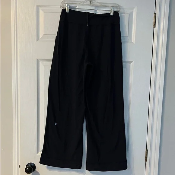 Sold lululemon athletica Navy wide leg Joggers - Picture 2 of 4